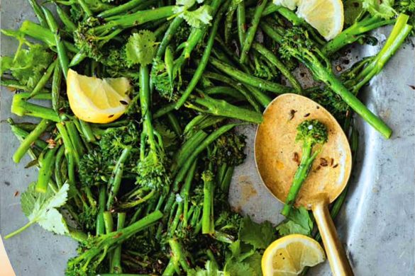 Frangnant Tenderstem Brokkoli and beans